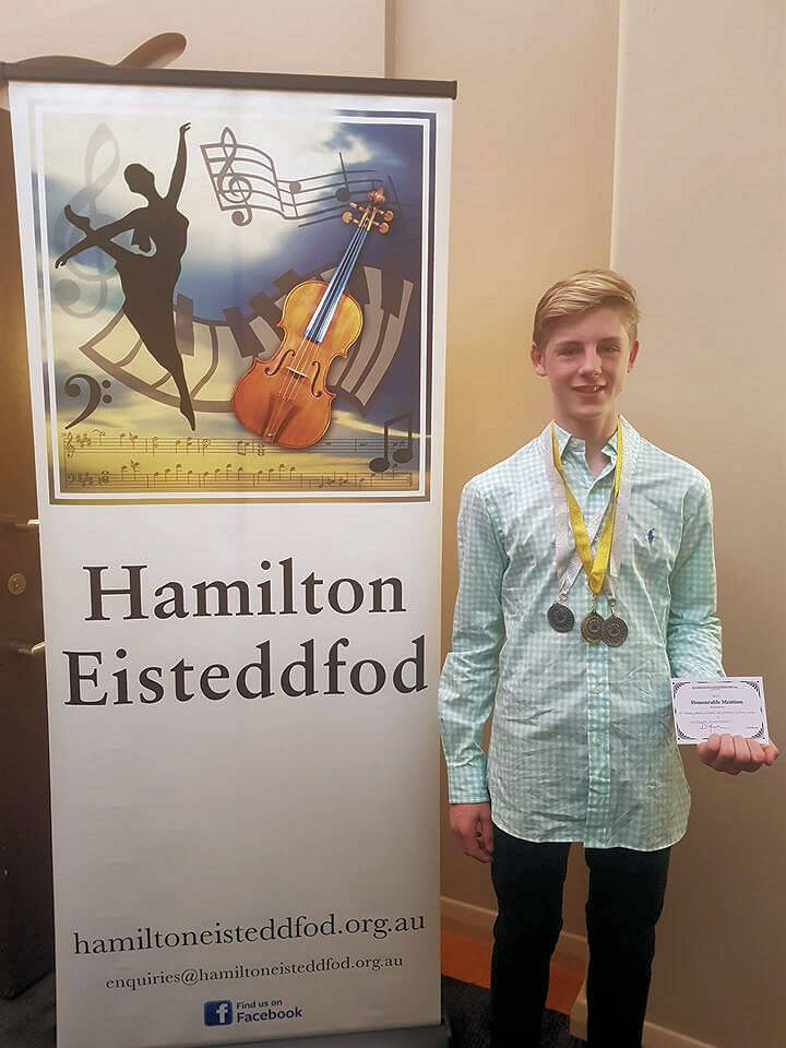 Hamilton Eisteddfod: Medal Winner