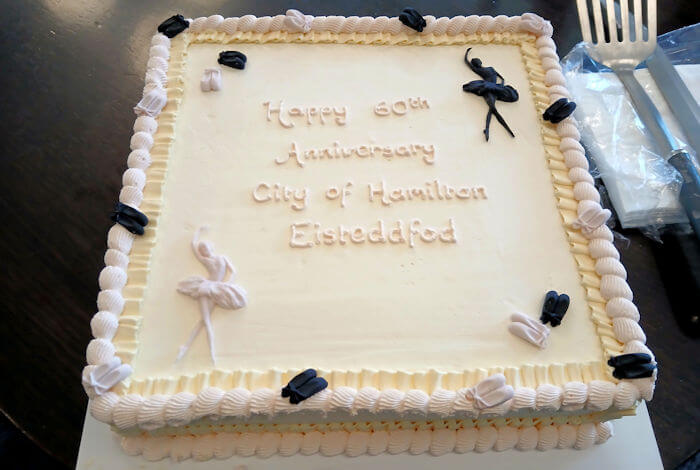 Hamilton Eisteddfod 60th Anniversary Cake - Dance